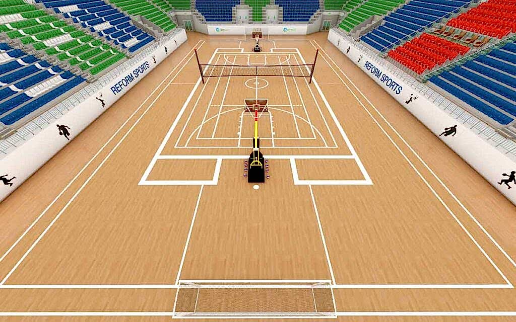 مجمع رياضي داخلي سعة الجلوس شخص