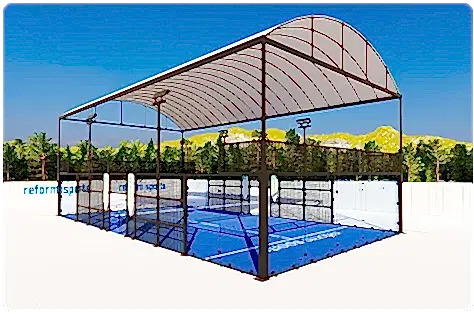 PADEL COURT ROOFED