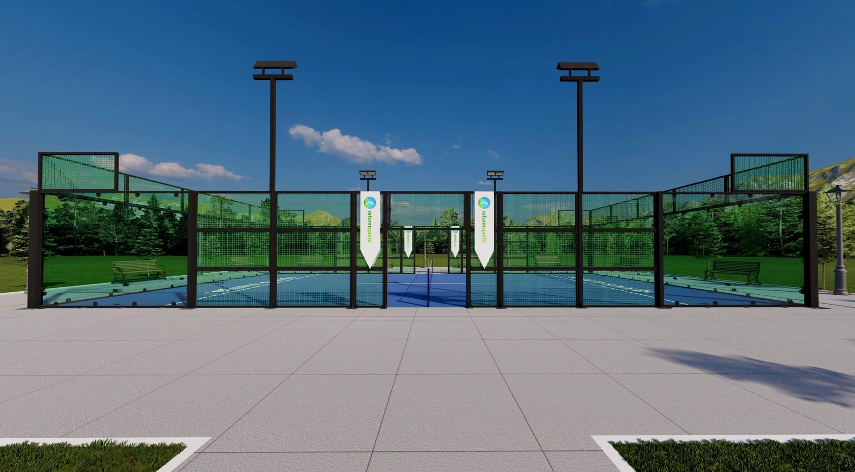 padel panoromic series