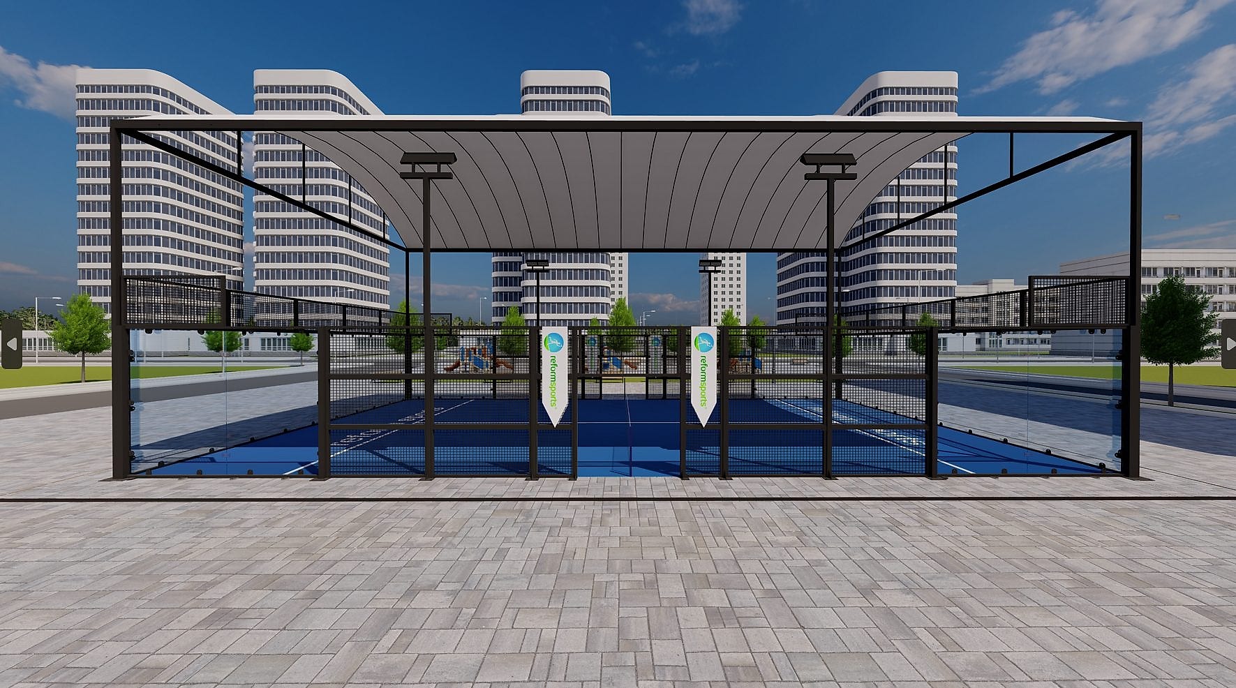 roofed padel reform ()