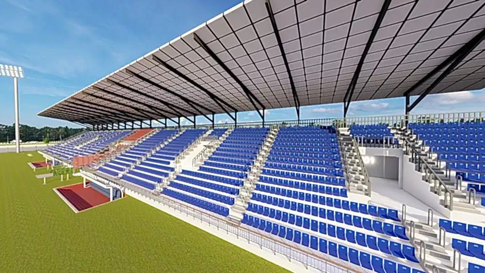 seats football field