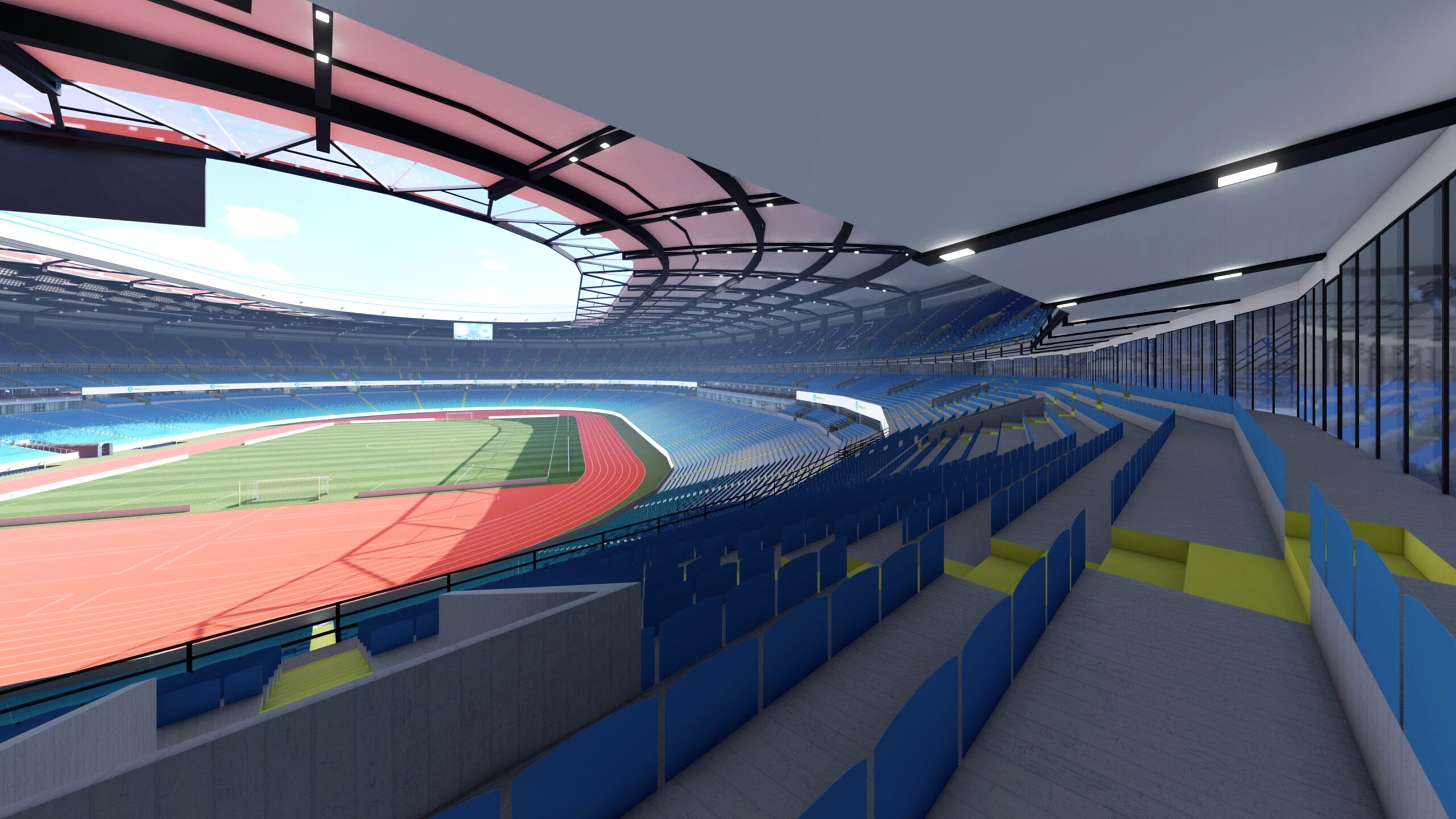 seats football field