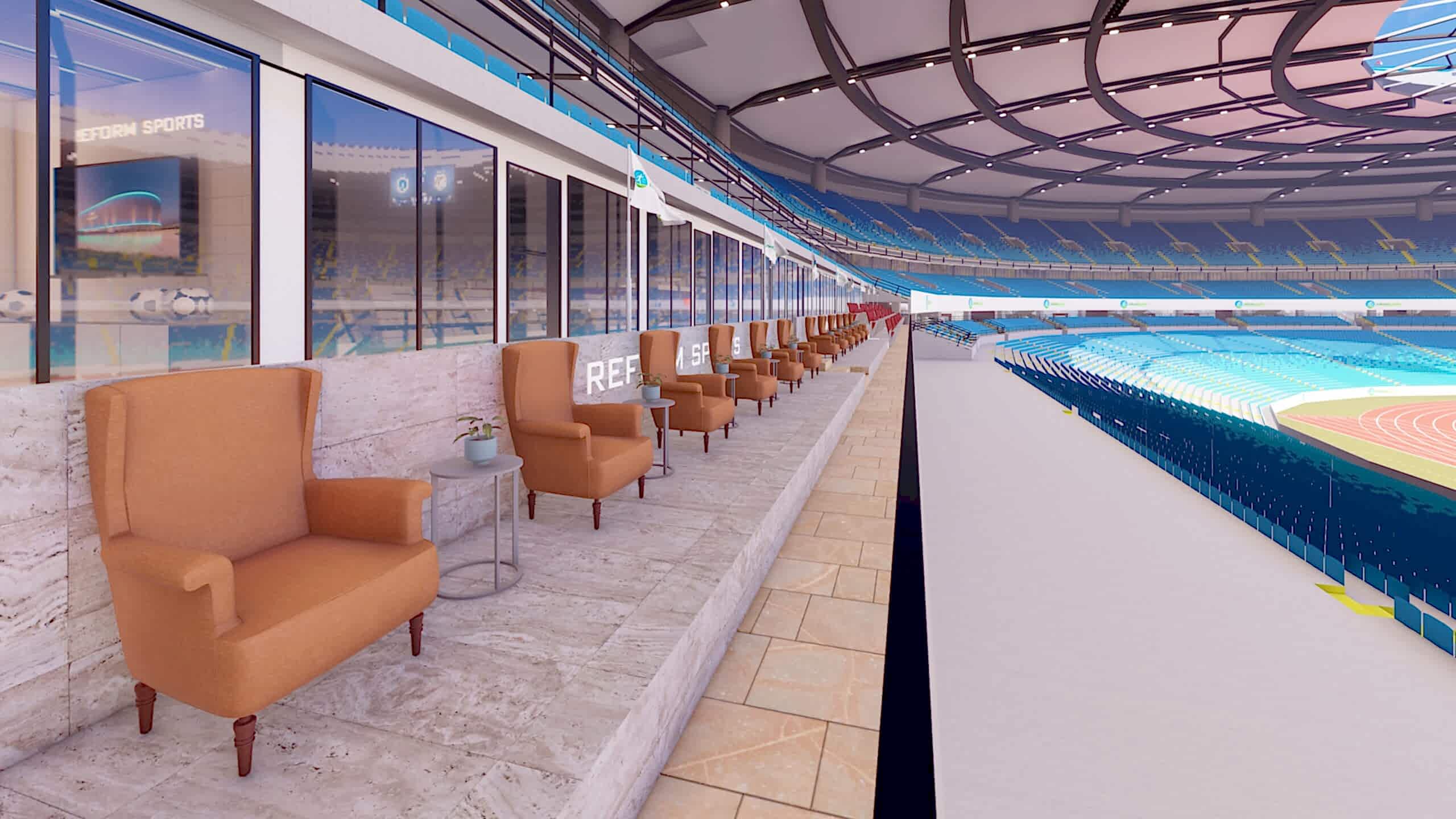 seats football field