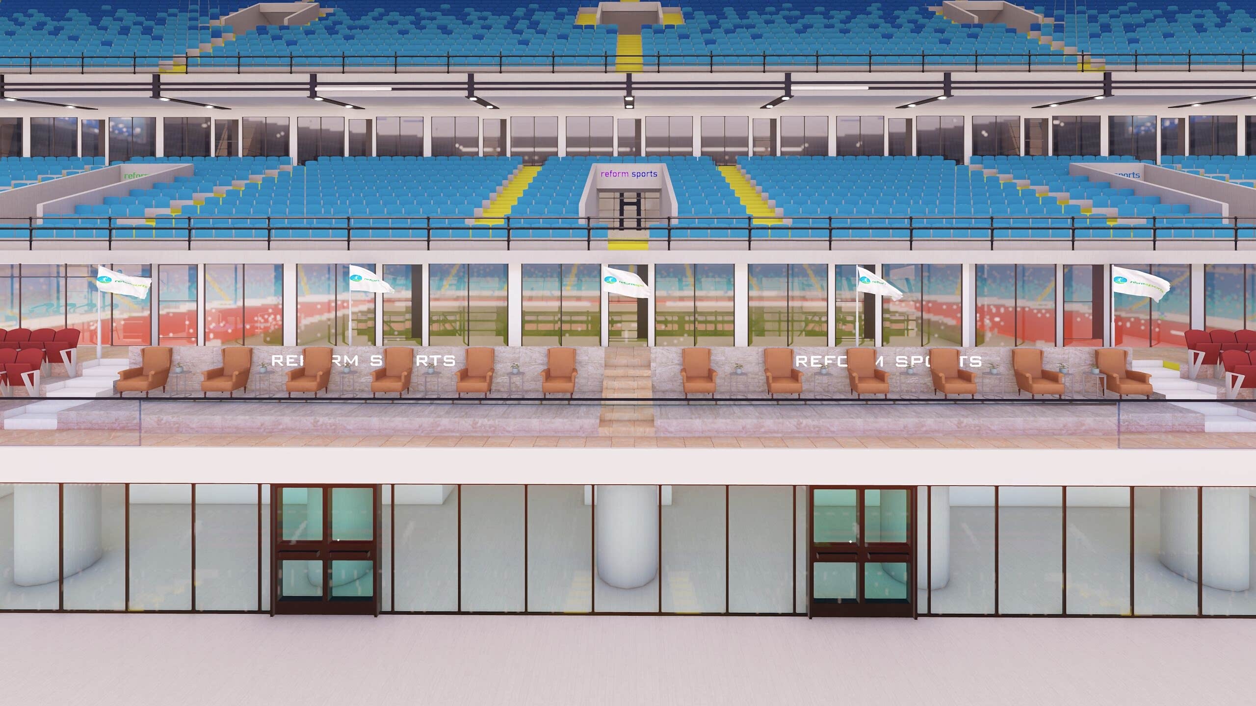 seats football field