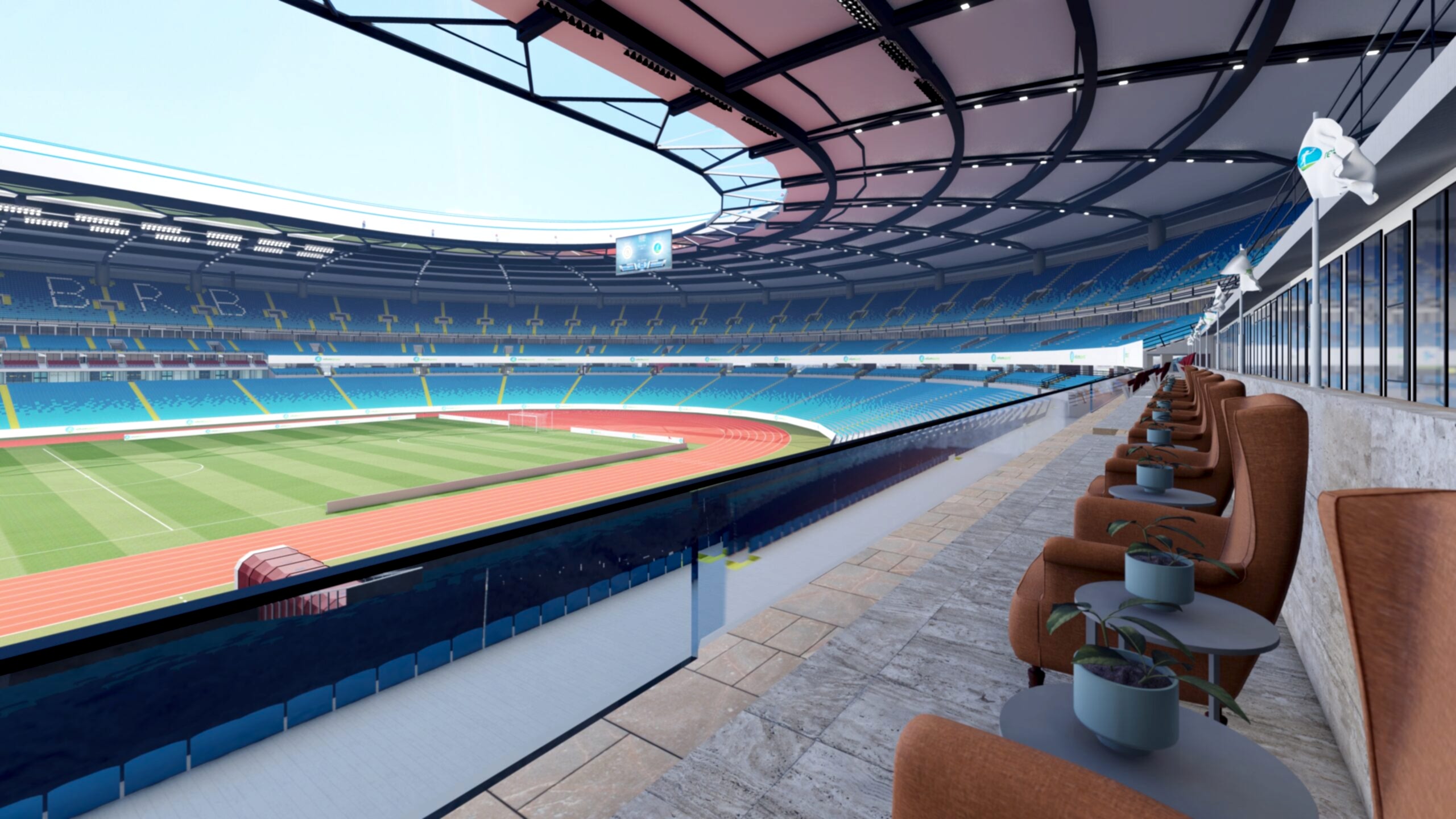 seats football field