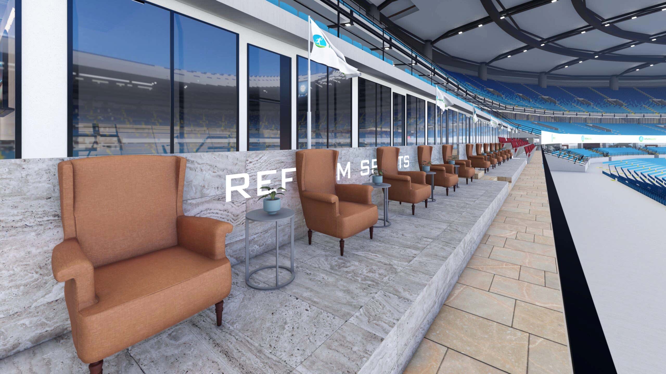 seats football field