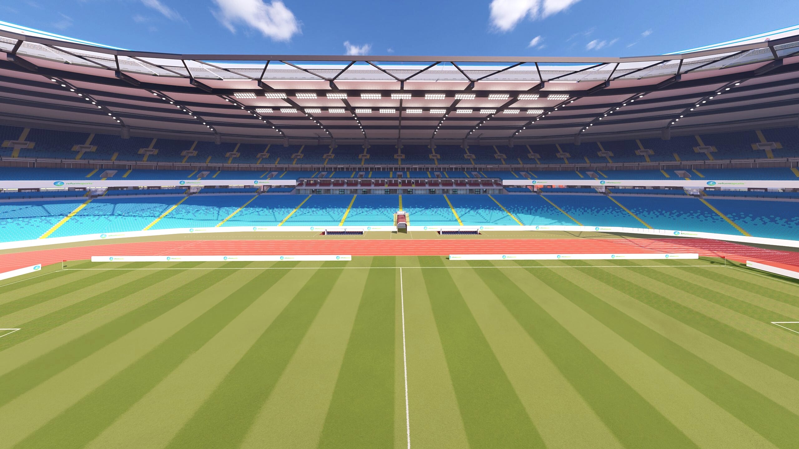 seats football field