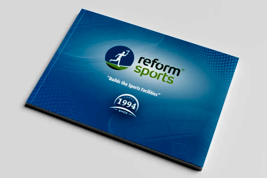 Reform Sports Profile Catalogue Mockup